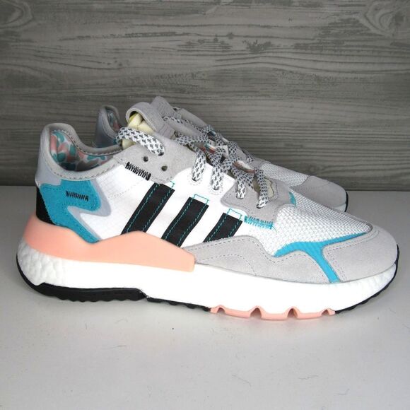 Sneakers Fv3852 Jogger White Hi Nite Jogger Hi Res Aqua Adidas Mens Originals Nite